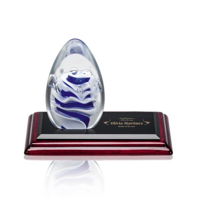 Astral Award on Rosewood Base