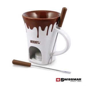 Swissmar® Nostalgia 4pc Chocolate Fondue Mug Set - Chocolate