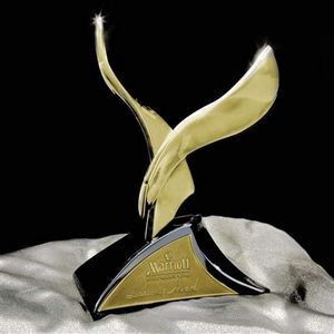 Intrepid Award - Gold/Black 11¾"