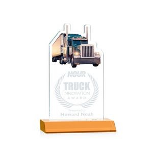 VividPrint™/Etch Award - Longhaul/Amber 7"