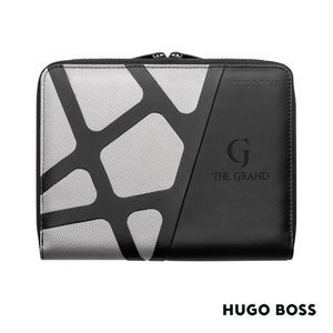 Hugo Boss® A5 Conference Folder - Chrome