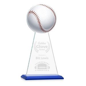 VividPrint/Etch Award - Edenwood Baseball/Blue 11"