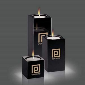 Perth Candleholders - Black (Set of 3)