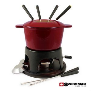 Swissmar® Sierra 11pc Fondue Set - Red