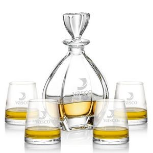 Telford Decanter & 4 On-the-Rocks