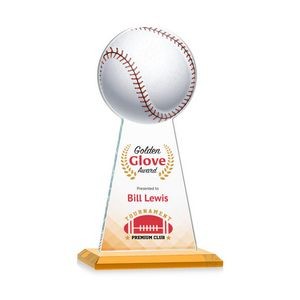 VividPrint™ Award - Edenwood Baseball/Amber 9"