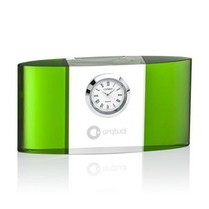 Atlanta Clock - Optical/Green 5½" Wide
