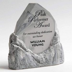 Butte Award - Stonecast™ Carrara 6½"