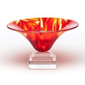 Reverie Award - Garnet/Optical 14" Diam