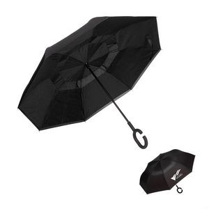 The Panache Smart Umbrella - Black