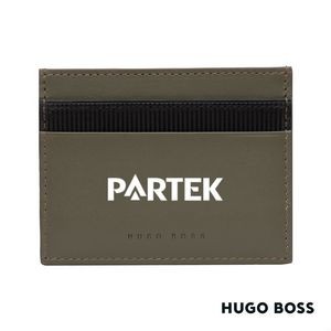 Hugo Boss® Matrix Card Holder - Khaki