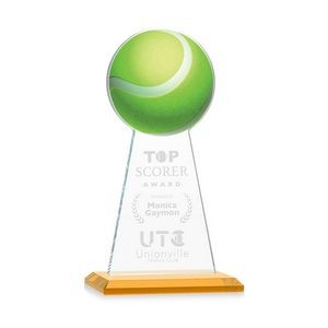 VividPrint/Etch Award - Edenwood Tennis/Amber 9"