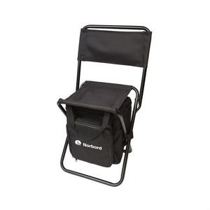 The Terrace Lounger Chair/Cooler - Black