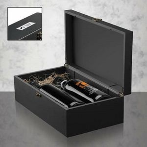 Ravencliffe Wine Box - Black 2 x 750ml