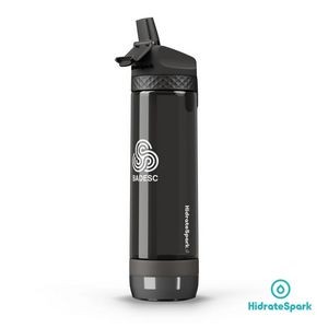 HidrateSpark® Pro Straw Tritan Water Bottle - 24oz Black