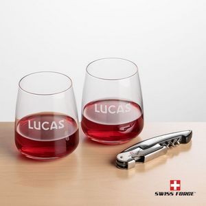 Swiss Force® Opener & 2 Dunhill Wine - Silver