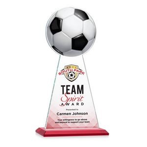 VividPrint™ Award - Edenwood Soccer/Red 11"