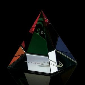 Colored Pyramid - Optical 2½" Wide