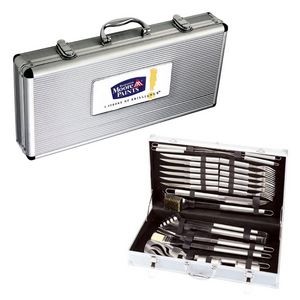 The Family 24pc BBQ Set - Stainless Steel