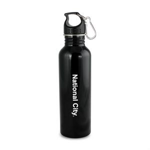 The Wide Mouth Flair w/Carabiner - 25oz Black