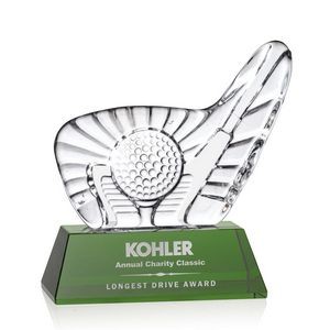 Dougherty Golf Award (M) - Green Base 5¾" W