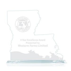 State Map - Jade 8" - Louisiana