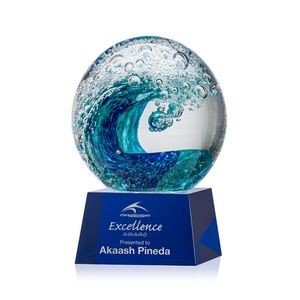 Surfside Award on Robson Blue - 4" Diam