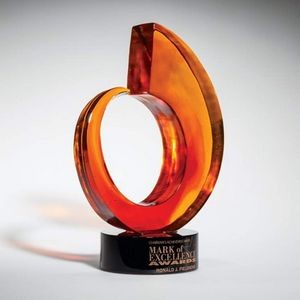 Velocity Award - Amber/Black 12"