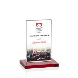 VividPrint™ Award - Heathrow/Red 5"