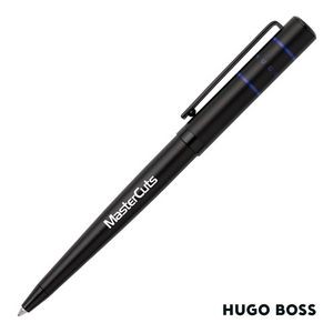 Hugo Boss® Ribbon Matrix Ballpoint Pen - Blue