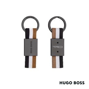Hugo Boss® Iconic Style Key Ring - Black