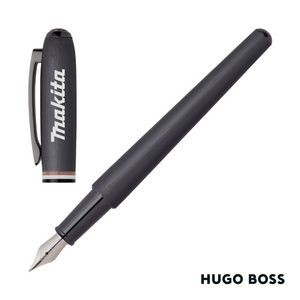 Hugo Boss® Iconic Contour Fountain Pen - Black