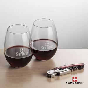 Swiss Force® Opener & 2 Carlita Wine - Red