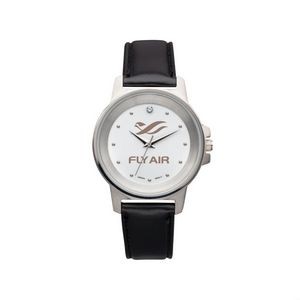 The Refined Watch - Ladies - White/Clear/Black