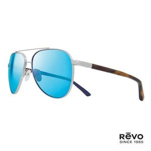 Revo™ Arthur Sunglasses- Chrome/H2O Blue