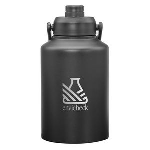 Millbank Stainless Steel Water Bottle - 128oz Black