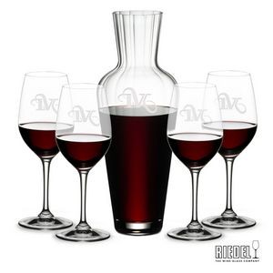 RIEDEL Mosel Decanter & 4 Oenologue Wine