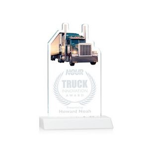 VividPrint™/Etch Award - Longhaul/White 7"