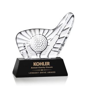 Dougherty Golf Award (S) - Black Base 4½" W
