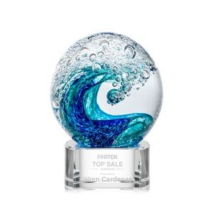 Surfside Award on Paragon Clear - 4" Diam