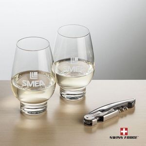 Swiss Force® Opener & 2 Glenarden Wine - Silver