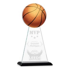 VividPrint/Etch Award - Edenwood Basketball/Black 11"
