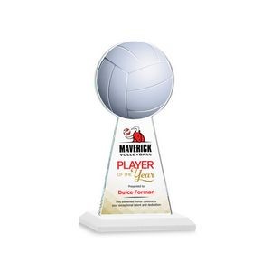 VividPrint™ Award - Edenwood Volleyball/White 7"
