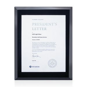 Avonlea Certificate Holder - 8½"x11"