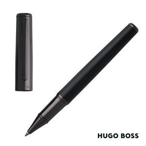 Hugo Boss® Minimal Rollerball Pen - Dark Chrome