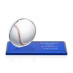 VividPrint™ Award - Northam Baseball/Blue 3"x7"