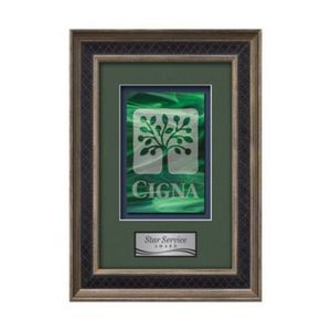 Tuscan Stained Glass Vert - Rustic 13¼"x17¼"