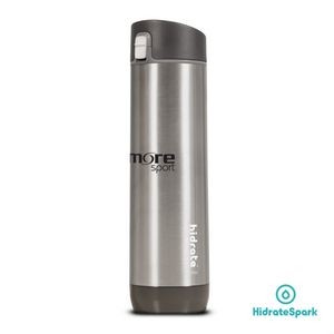 HidrateSpark® STEEL Smart Water Bottle - 21oz Brushed Steel