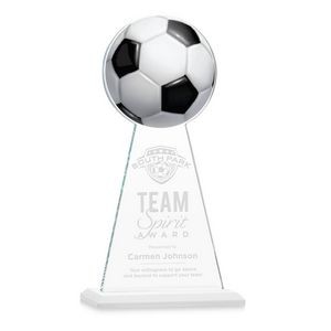 VividPrint/Etch Award - Edenwood Soccer/White 11"