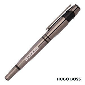 Hugo Boss® Chevron Fountain Pen - Gun Metal